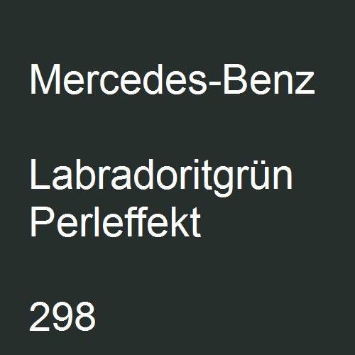 Mercedes-Benz, Labradoritgrün Perleffekt, 298.